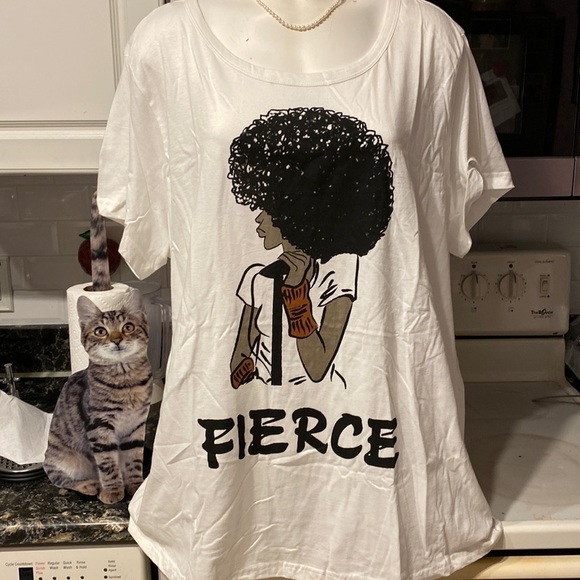 metrozone Tops - J womens Metrozone casual short sleeve plus size t shirt 3X